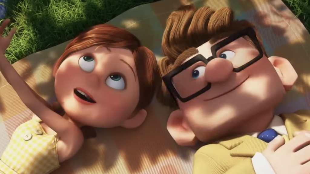 Carl and Ellie "Up" Pixar Movie Review