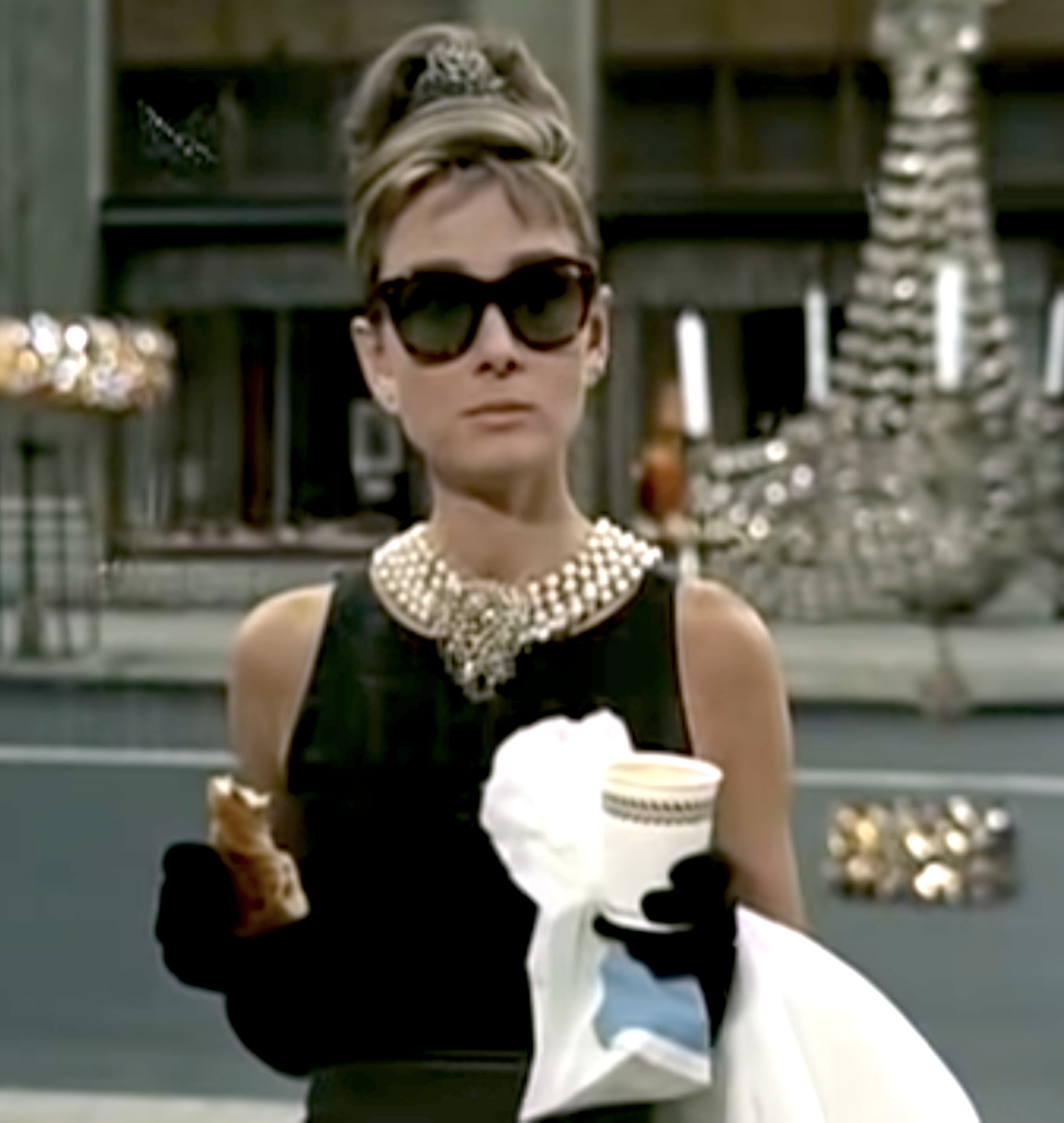 Audrey Hepburn as Holly, "Breakfast at Tiffany’s" (1961) Best Black Costume, Gowns, & Dresses from Modern Set Movies
