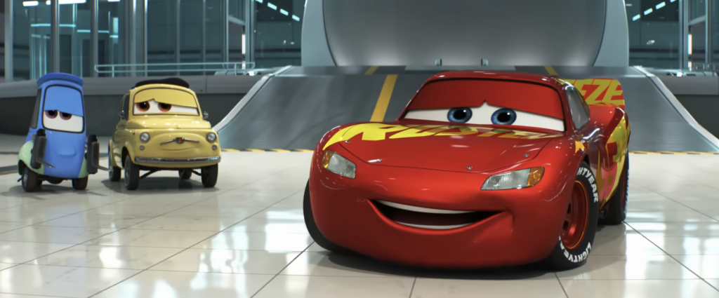 Lighting McQueen, Luigi, & Guido, Pixar "Cars 3" (2017) Movie Review