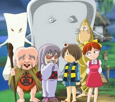 Cast of "Gegege no Kitaro" 10 Fun & Creepy Anime, Halloween Viewing