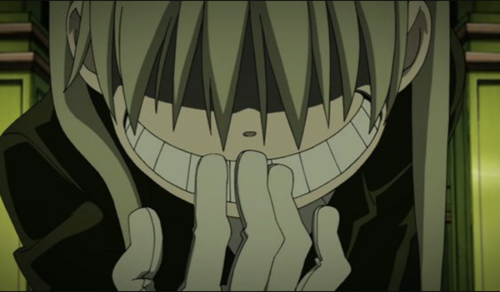 Maka's Creepy Smile, "Soul Eater" 10 Fun & Creepy Anime for Halloween Viewing